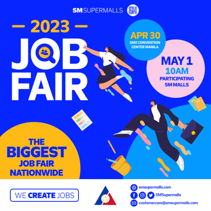 Exclusive! The Biggest Nationwide Job Fair at SM Supermalls starts April 30!