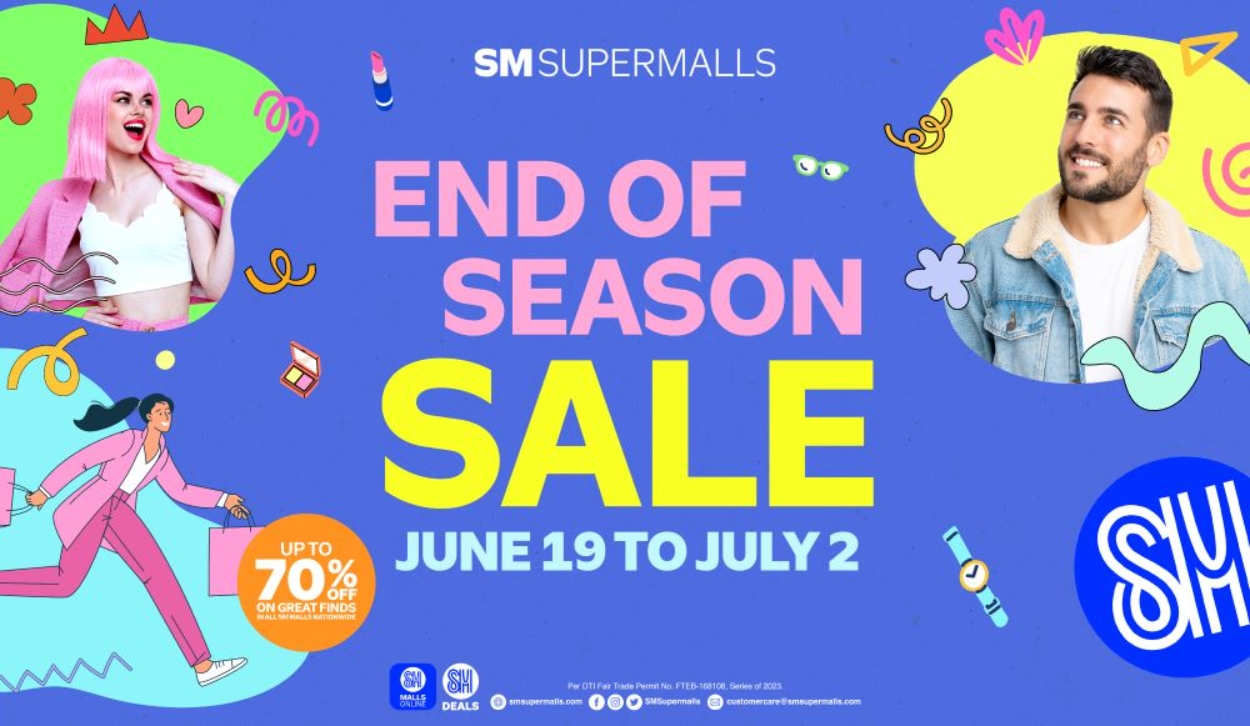 June 19 to July 2: End of Season Sale!