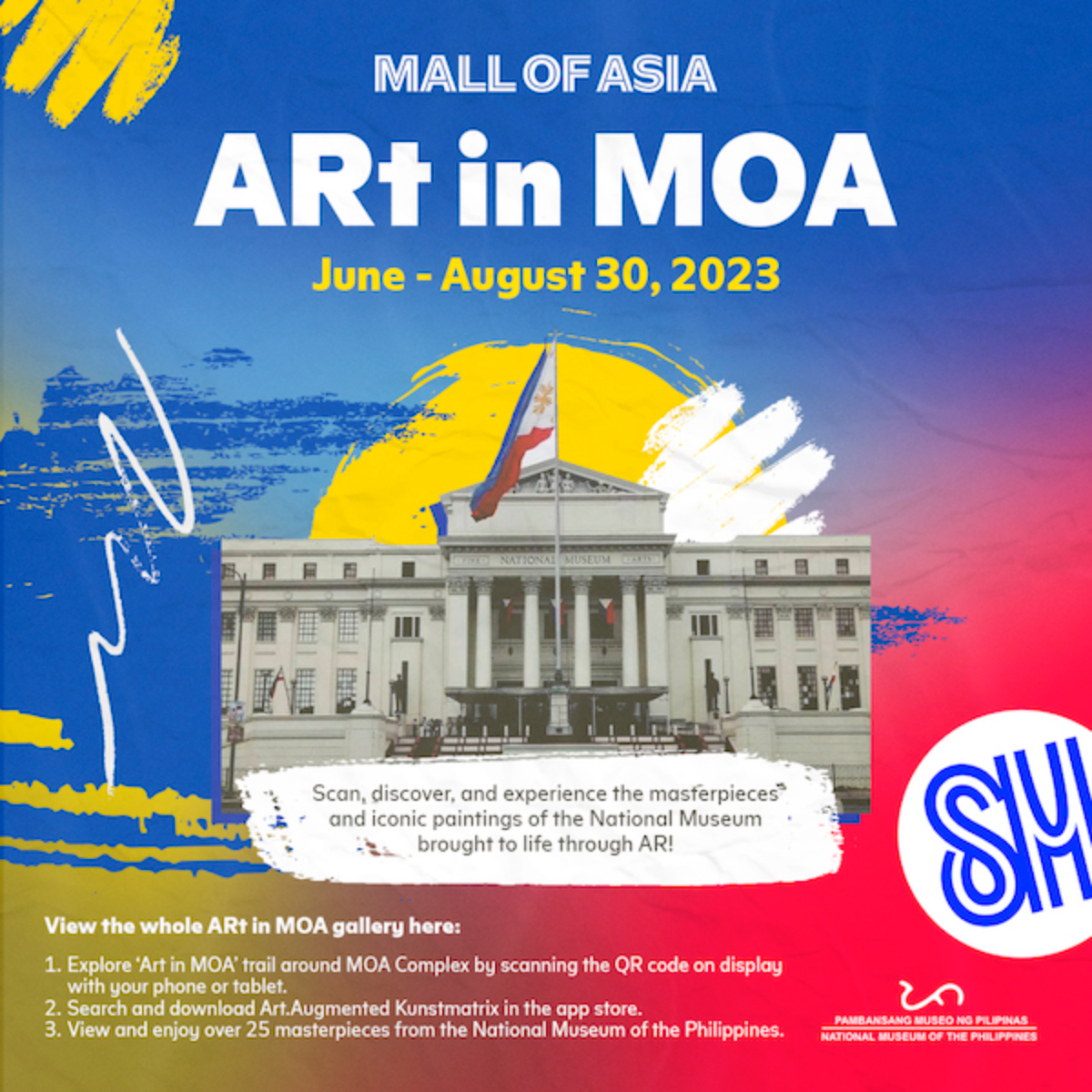 SM Mall of Asia, in collaboration with the National Museum of the Philippines, presents ARt in MOA