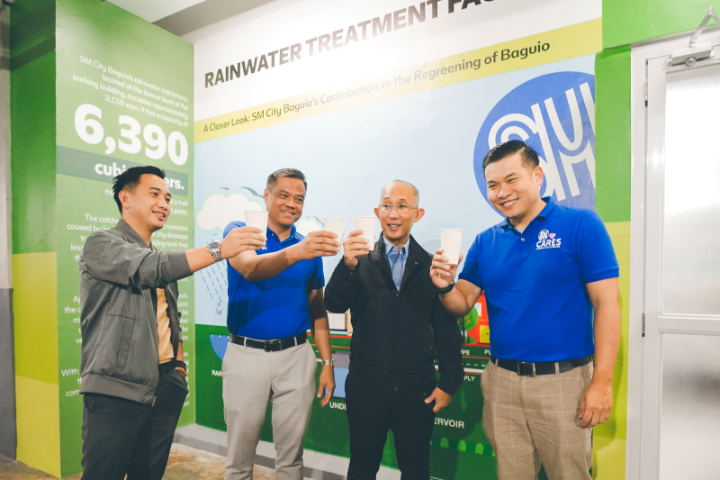 SM City Baguio set to convert rainwater to potable water