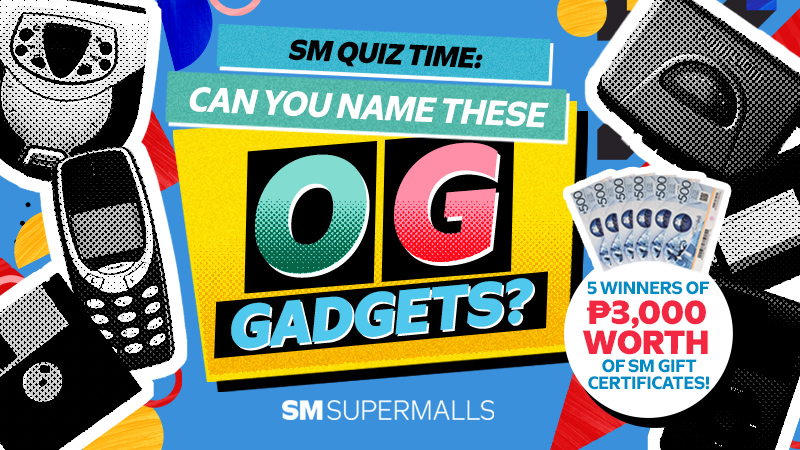 SM Quiz Time: Can You Name These OG Gadgets?