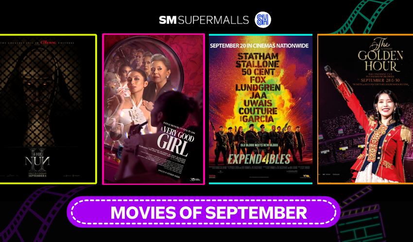 MOVIE GUIDE: Experience AweSM thrills at SM Cinema this September!
