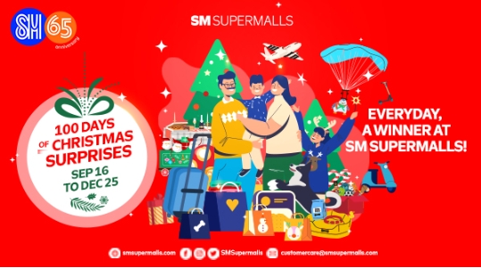 SM Supermalls Launches 100 Days of Christmas