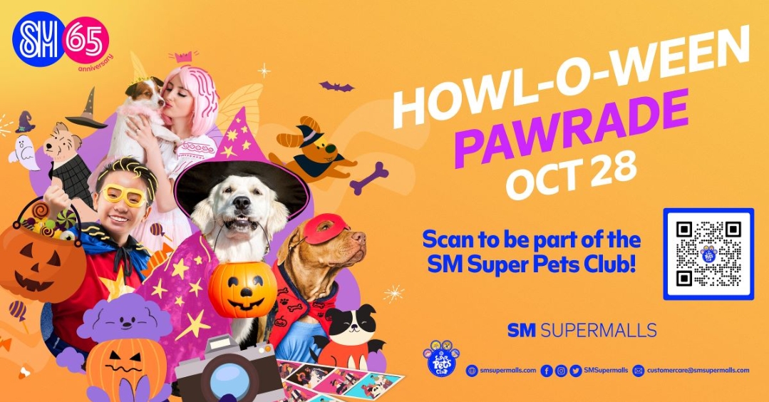 Get ready for a PAWsitively #SpooktacularHalloweenAtSM!