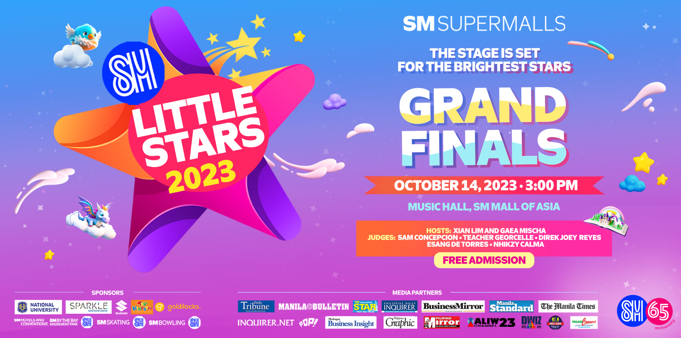SM Little Stars grand finalists to dazzle stage