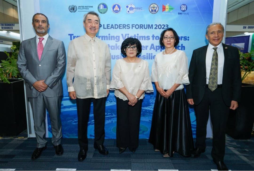  Top Leaders Forum bridges gap between private and public sectors in disaster risk reduction