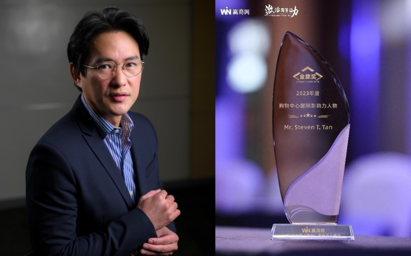 SM’s Steven Tan named Winshang's  2023 International Influential Person in Shopping Centers
