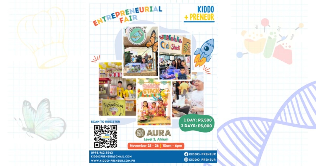 Empower your kids’ entrepreneurial spirit at SM Aura’s Kiddo-Preneur Fair 