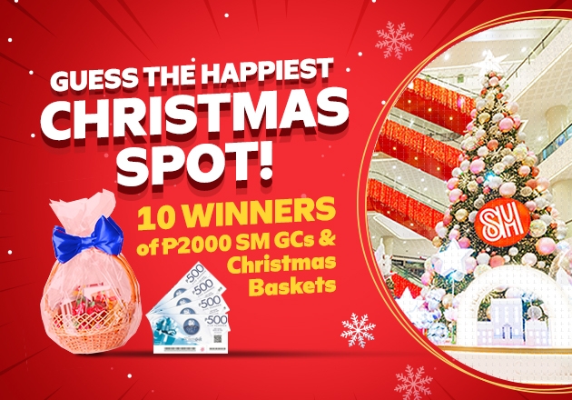 SM QUIZ TIME: Guess the Happiest Christmas Spots! 