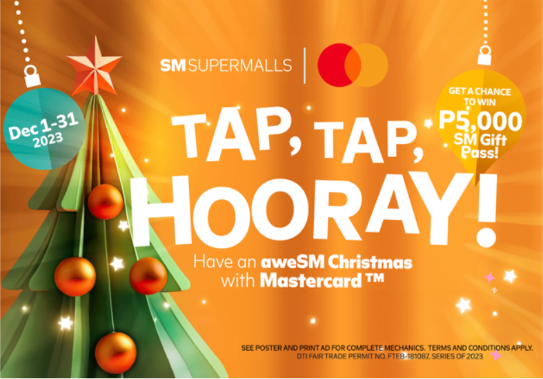 Tap, Tap, Hooray! Have an aweSM Christmas with Mastercard