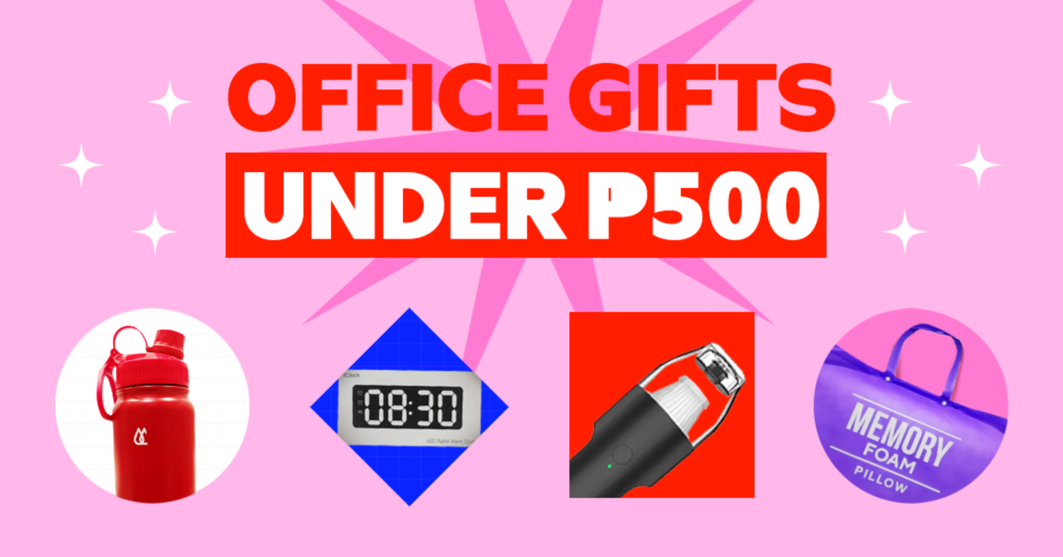 Office Santa on a Budget: 10 Practical Gifts Under P500 for the Work Besties 