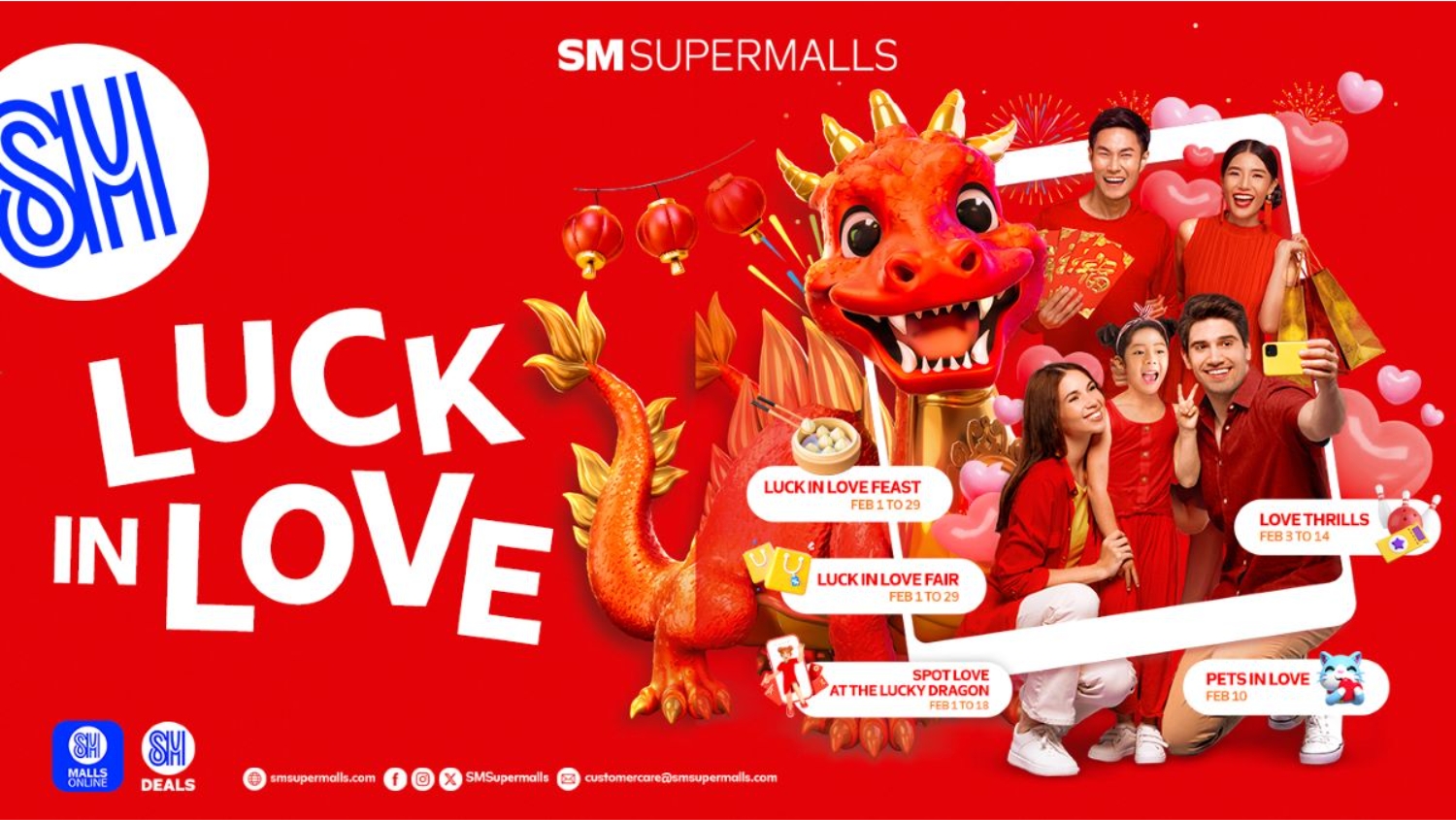 Unlocking Love's Fortune: SM celebrates Luck in Love this February