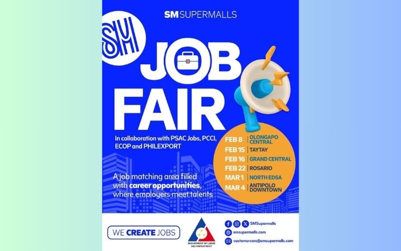 SM Supermalls empowers job seekers with 2024 Job Fairs