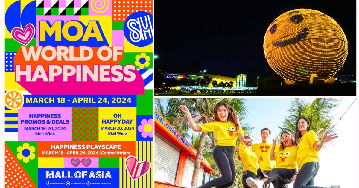 SM MOA transforms into a ‘Happiness Playscape’ — your ultimate hangout destination