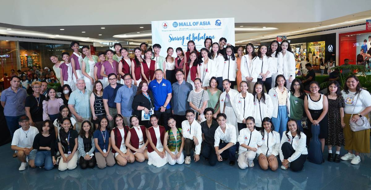 SM Mall of Asia and Philippine High School for the Arts ignite creativity with 'Sining at Kabataan'