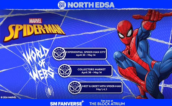 Swing into Action! Spider-Man: World of Webs at SM North Edsa 